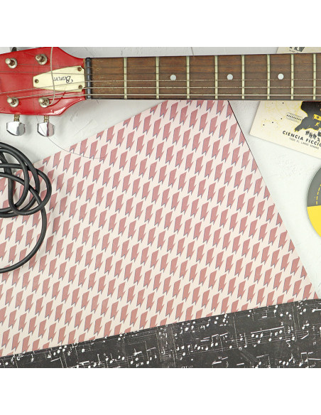 Space Oddity laminated paper sheet | En Directo by Alúa Cid