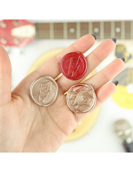 Bowie wax seal | En Directo by Alúa Cid