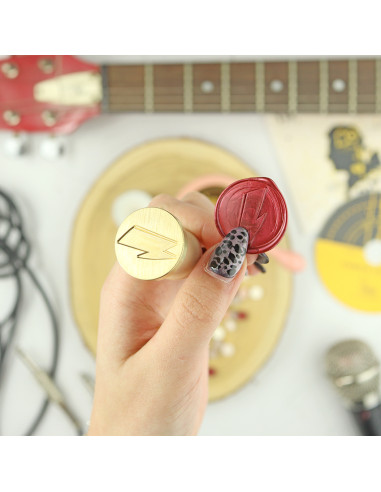 Bowie wax seal | En Directo by Alúa Cid