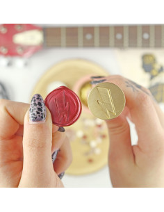 Bowie wax seal | En Directo by Alúa Cid