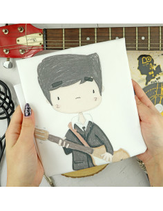 Penny Lane Printed panel fabric | En Directo by Alúa Cid