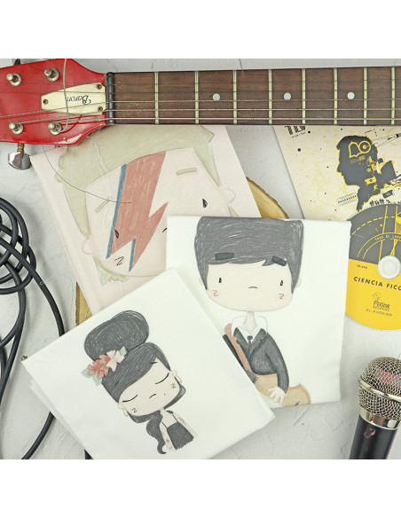 Penny Lane Printed panel fabric | En Directo by Alúa Cid