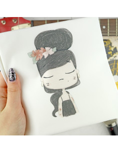 Amy Printed panel fabric | En Directo by Alúa Cid