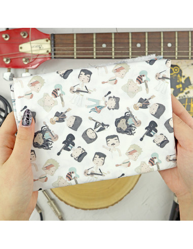 5m Popurri en Directo printed fabric...