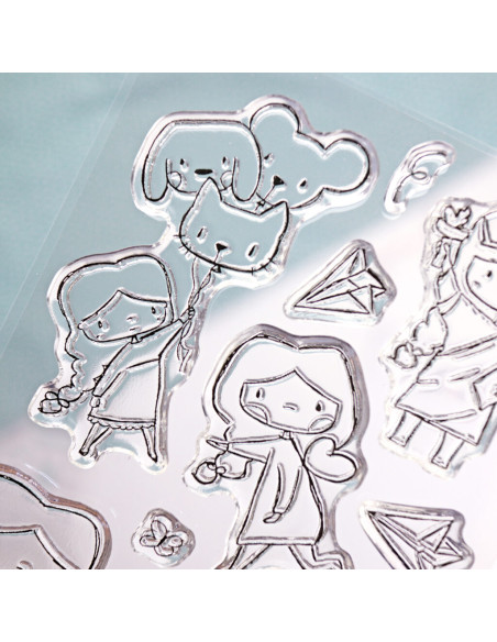 Libertad Otoño clear stamps set | Alúa Cid