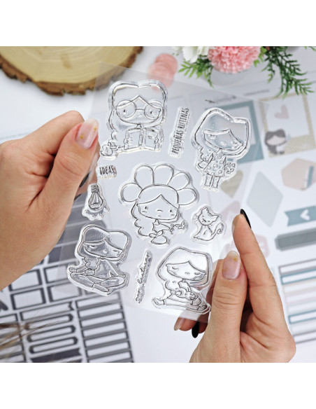 Libertad Invierno clear stamps set | Alúa Cid