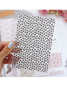 Fondo lunares clear stamps set | Alúa Cid