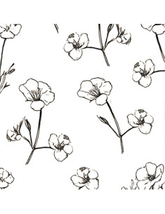 5m Poppy printed fabric | RD by Alúa Cid