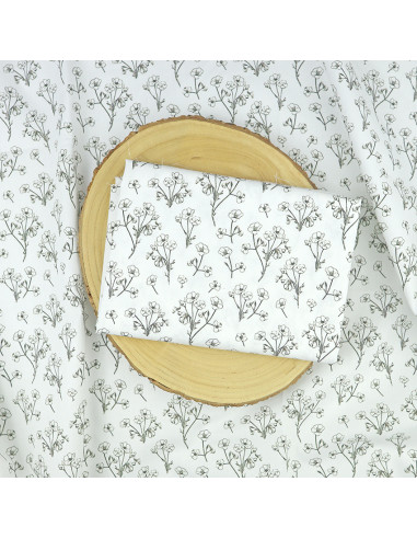 5m Poppy printed fabric | RD by Alúa Cid