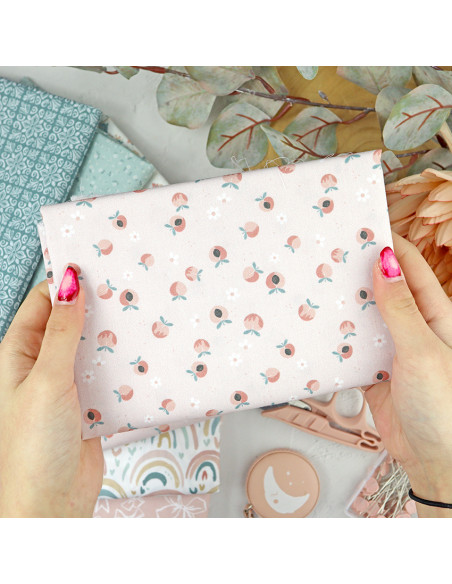 5m EsPeach printed fabric | RD by Alúa Cid