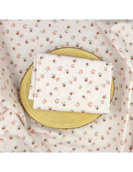 5m EsPeach printed fabric | RD by Alúa Cid