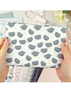 5m Birretes printed fabric | Septiembre by Alúa Cid