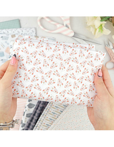 5m Tothemoon printed fabric |...