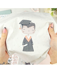 Joel Grado Printed panel fabric | Septiembre by Alúa Cid