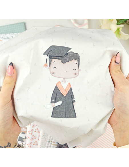 Joel Grado Printed panel fabric | Septiembre by Alúa Cid