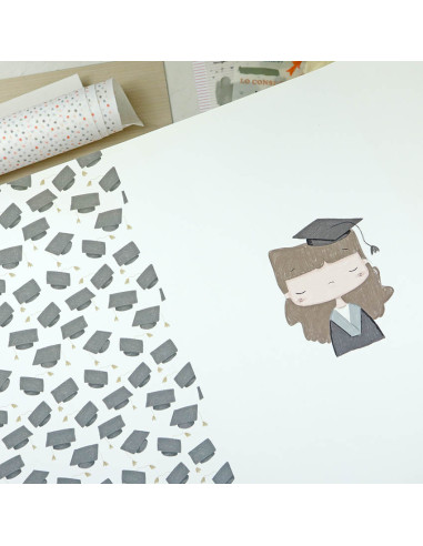 Graduada laminated paper sheet |...