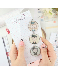 Septiembre metallic charms | Alua Cid