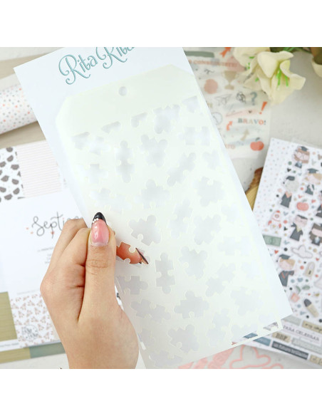 Septiembre stencil | Alua Cid