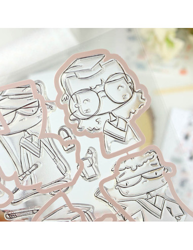 Septiembre stamps & dies set | Alúa Cid