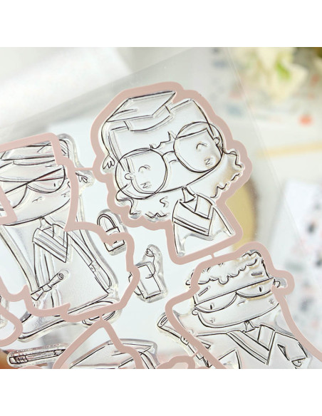 Septiembre stamps & dies set | Alúa Cid