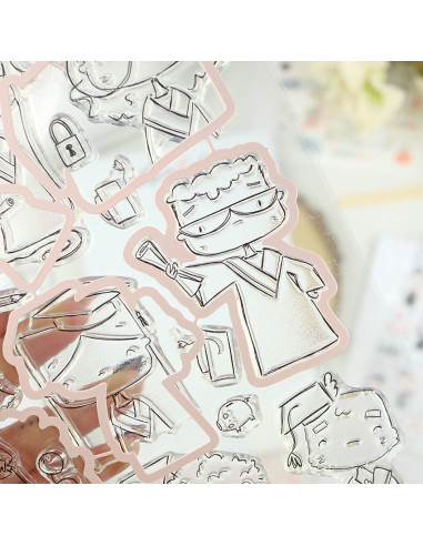 Septiembre stamps & dies set | Alúa Cid