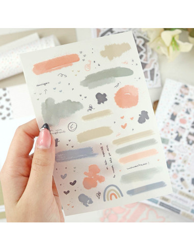 Septiembre rub-ons | Alúa Cid