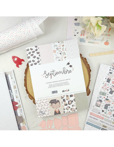 Septiembre 6x8" paper pad | Alúa Cid...
