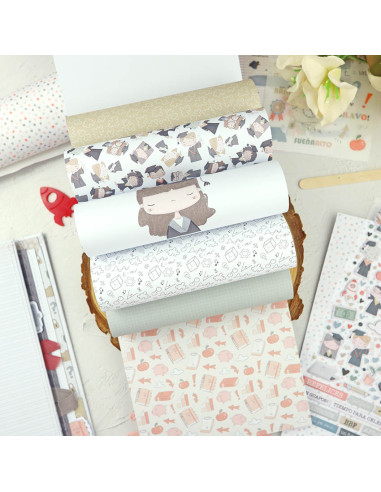 Septiembre 6x8" paper pad | Alúa Cid...