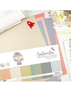 Septiembre solid paper Kit | Alúa Cid