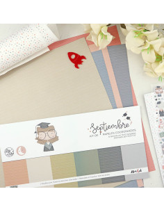 Septiembre solid paper Kit | Alúa Cid 2
