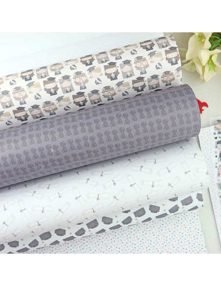 Septiembre 12x12" paper pad | Alúa Cid design