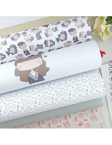 Septiembre 12x12" paper pad | Alúa...