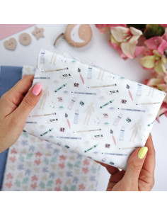 5m Bellas Artes printed fabric | Ohana Creativa by Alúa Cid