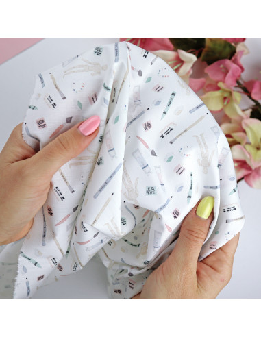 5m Bellas Artes printed fabric | Ohana Creativa by Alúa Cid