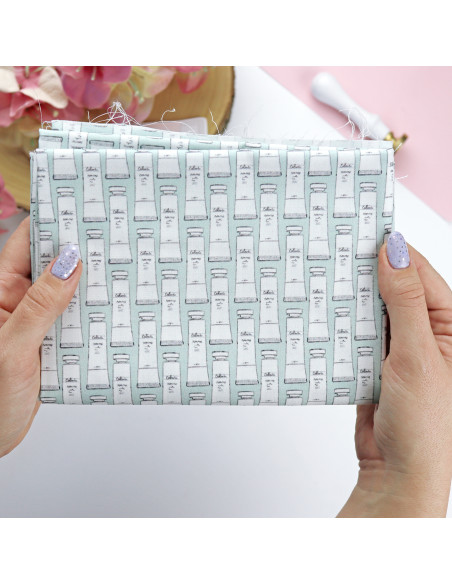 5m De acuarela printed fabric | Ohana Creativa by Alúa Cid