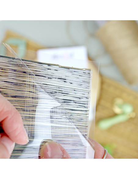 Crayon clear stamp | Alúa Cid