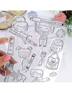 Pinto Pinto Colorito clear stamp | Alúa Cid 2