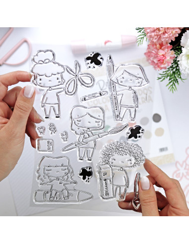 Creativa clear stamp | Alúa Cid