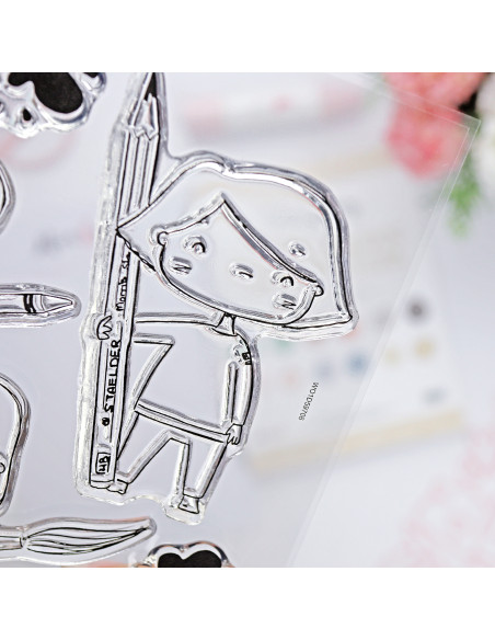Creativa clear stamp | Alúa Cid