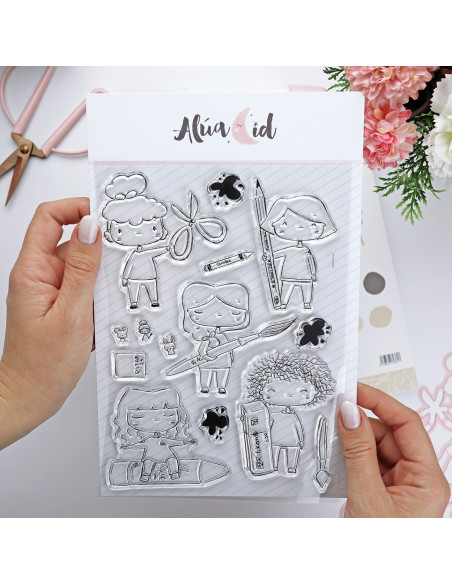 Creativa clear stamp | Alúa Cid
