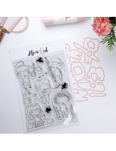 Creativa stamps & dies set | Alúa Cid