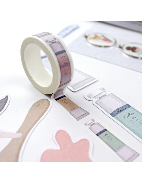 De acuarela Ohana Creativa washi tape | Alúa Cid design