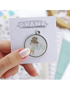 Rita Ohana Creativa metal charm | Alúa Cid design