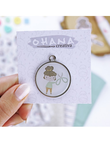 Rita Ohana Creativa metal charm | Alúa Cid design