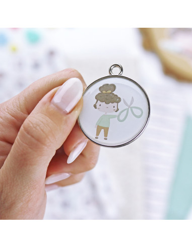 Rita Ohana Creativa metal charm | Alúa Cid design