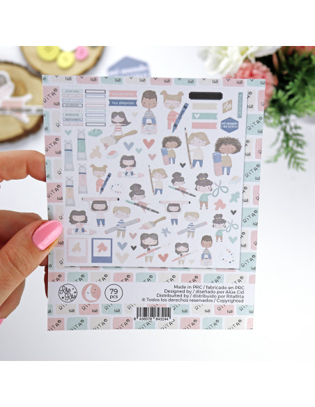 Ohana Creativa die-cuts set | Alúa Cid