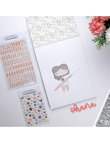 Ohana Creativa 6x8" paper pad | Alúa Cid design