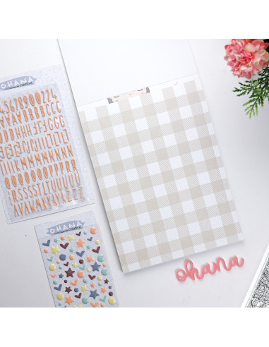 Ohana Creativa 6x8" paper pad | Alúa Cid design