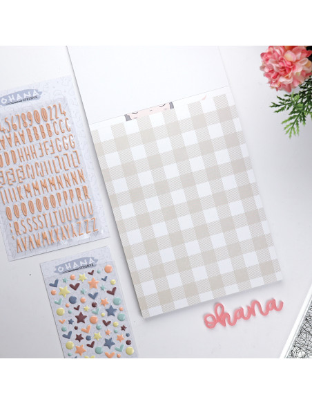 Ohana Creativa 6x8" paper pad | Alúa Cid design