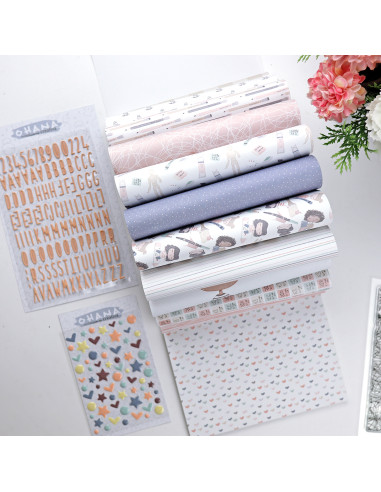 Ohana Creativa 6x8" paper pad | Alúa Cid design